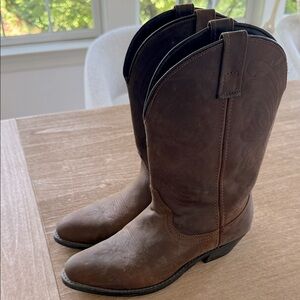Brown Western Cowboy Boots